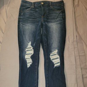 American Eagle Distressed Skinny Jean
